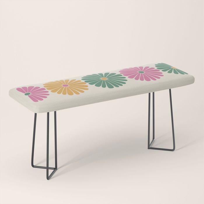 Retro Summer Daisies XI Bench Gallery Image 1