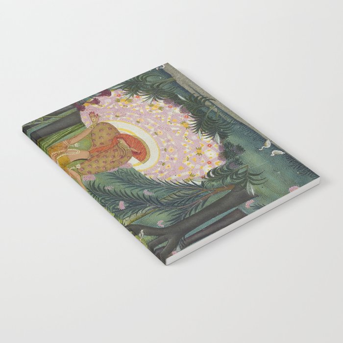 Indian Princess In Bird Garden Notebook Gallery Image 2