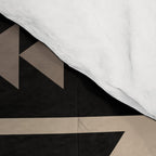 Southwestern Pattern 132 Black and Beige Comforter Gallery Image 4
