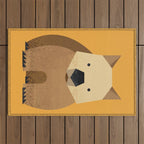 Whimsy Wombat Outdoor Rug Gallery Image 1