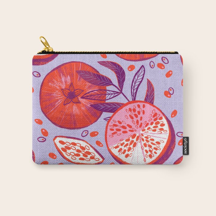 Pomegranate Fruit Still Life Carry All Pouch Gallery Image 1