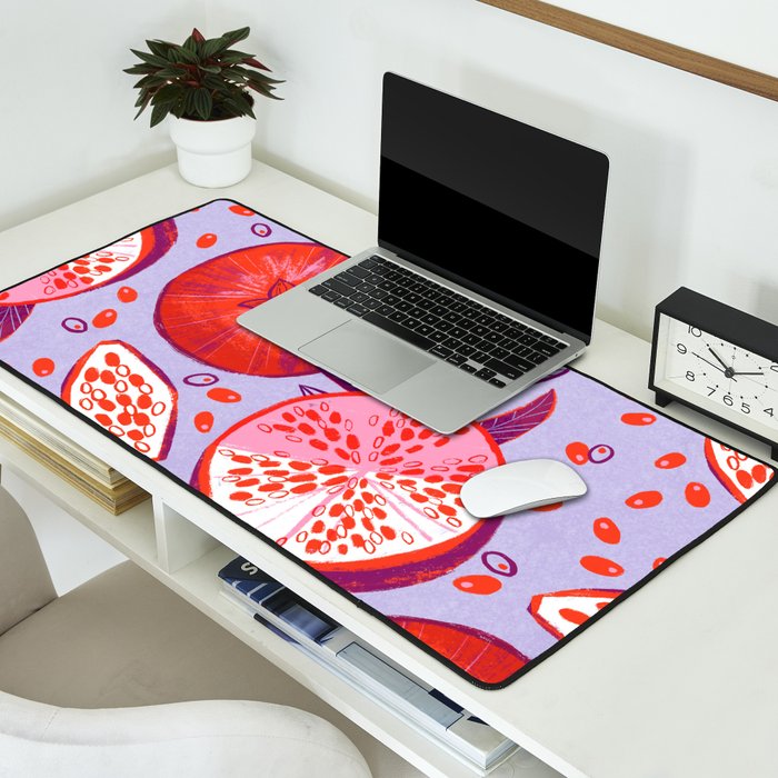 Pomegranate Fruit Still Life Desk Mat Gallery Image 2