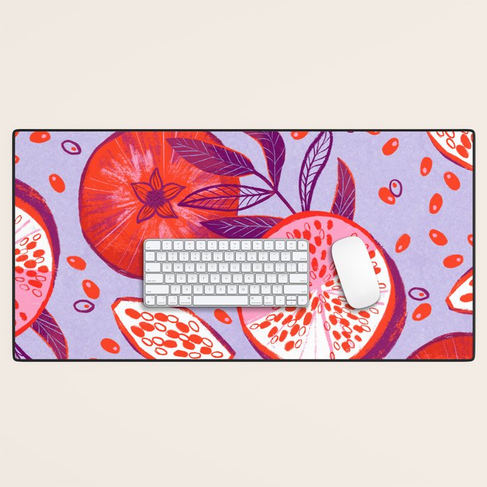 Pomegranate Fruit Still Life Desk Mat Gallery Image 1