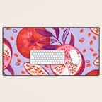 Pomegranate Fruit Still Life Desk Mat Gallery Image 1