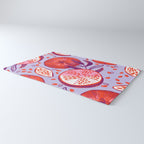 Pomegranate Fruit Still Life Rug Gallery Image 3