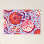 Pomegranate Fruit Still Life Welcome Mat Gallery Image 1
