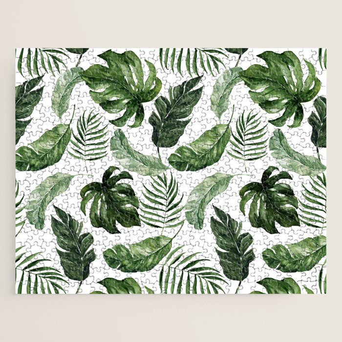 Tropical Leaf Jigsaw Puzzle Gallery Image 1