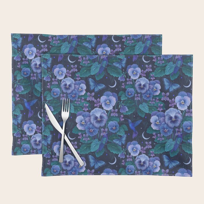 Violet - February Flower  Placemat Gallery Image 1