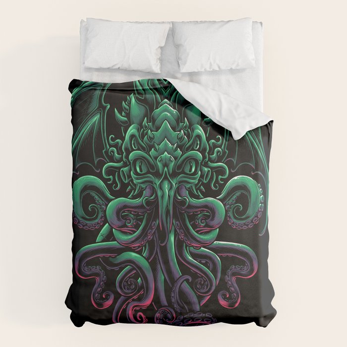 The Call of Cthulhu Duvet Cover Gallery Image 1