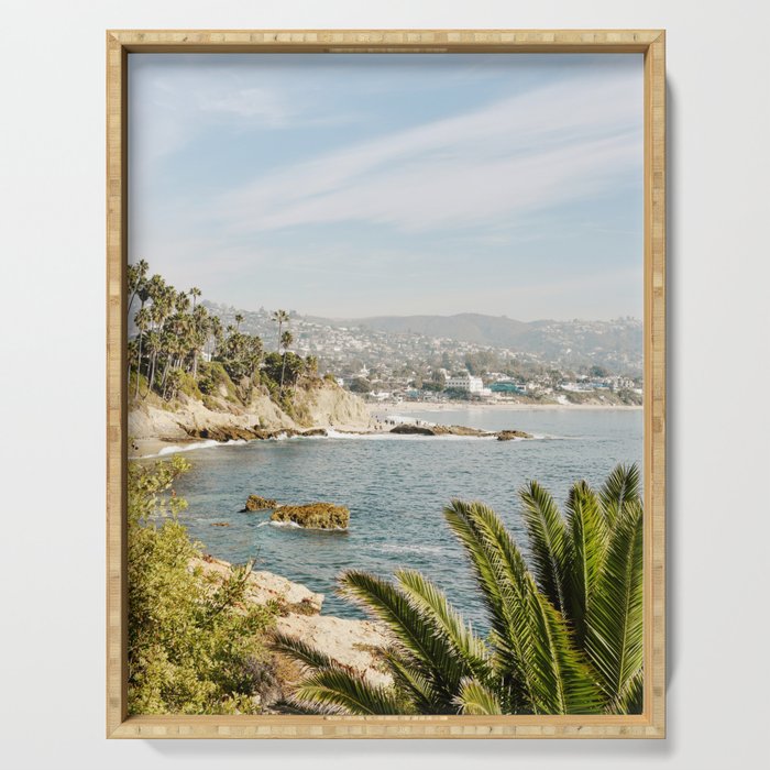 Laguna Beach Print  Serving Tray Gallery Image 1