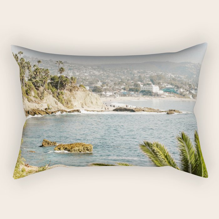 Laguna Beach Print  Rectangular Pillow Gallery Image 2