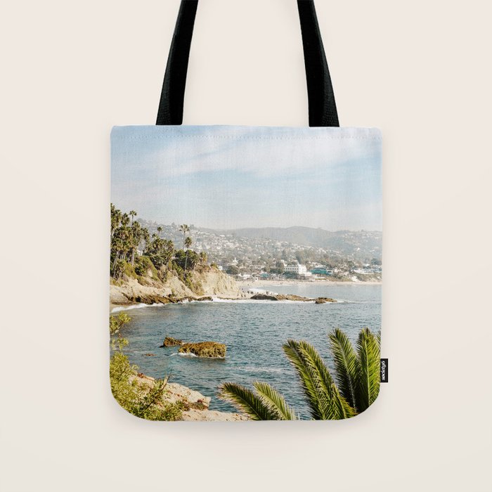 Laguna Beach Print  Tote Bag Gallery Image 1