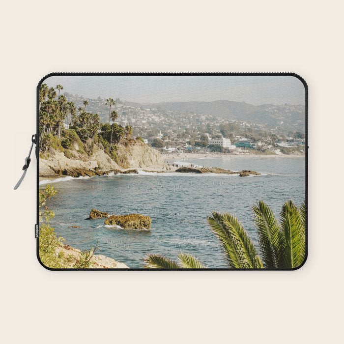 Laguna Beach Print  Laptop Sleeve Gallery Image 1