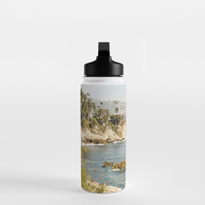 Laguna Beach Print  Water Bottle Gallery Image 3