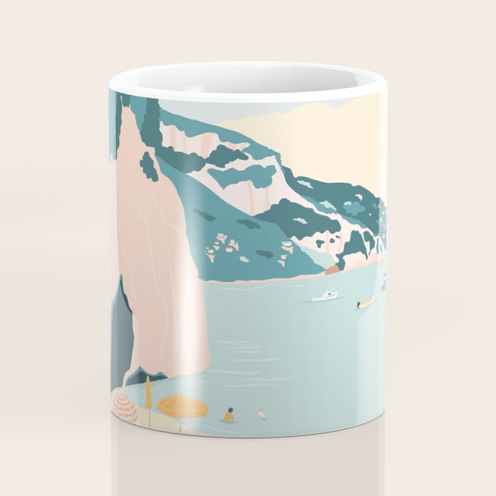 Positano Beach, Italy Coffee Mug Gallery Image 4