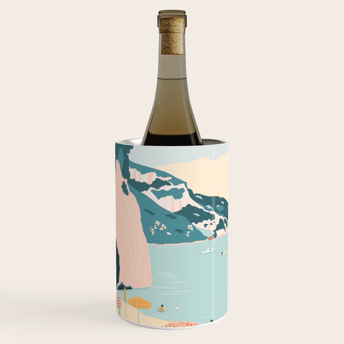 Positano Beach, Italy Wine Chiller Gallery Image 1