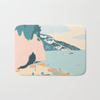 Positano Beach, Italy Bath Mat Gallery Image 1