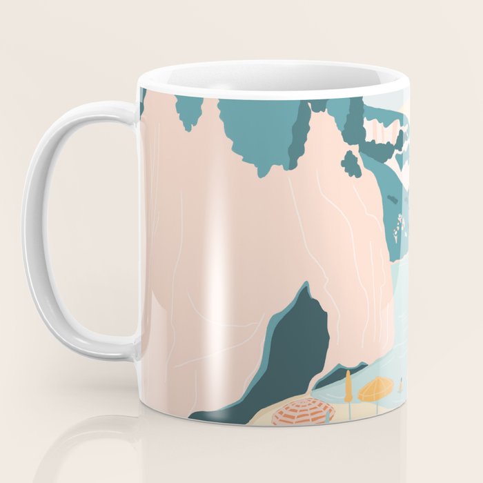 Positano Beach, Italy Coffee Mug Gallery Image 3