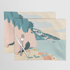 Positano Beach, Italy Placemat Gallery Image 1