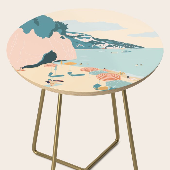 Positano Beach, Italy Side Table Gallery Image 2