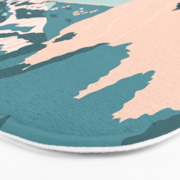 Positano Beach, Italy Bath Mat Gallery Image 3