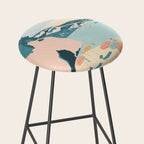 Positano Beach, Italy Stool Gallery Image 2