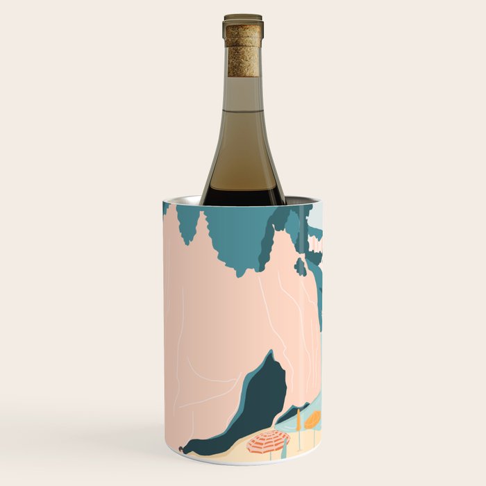 Positano Beach, Italy Wine Chiller Gallery Image 2
