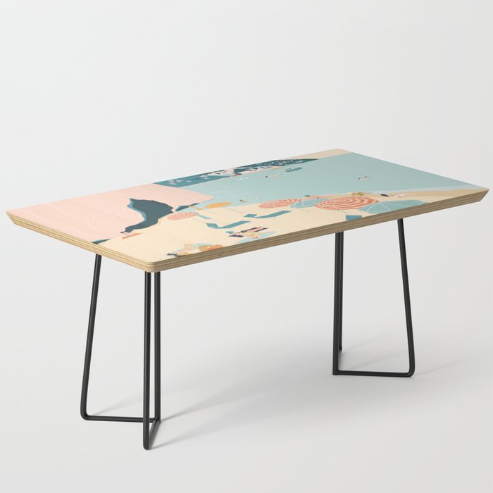 Positano Beach, Italy Coffee Table Gallery Image 1