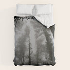 The Dark Forest (Black and White) Comforter Gallery Image 6