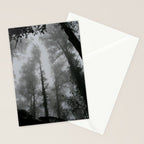 The Dark Forest (Black and White) Stationery Card Gallery Image 2