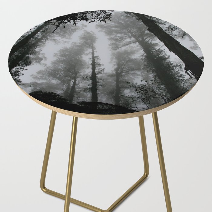The Dark Forest (Black and White) Side Table Gallery Image 2