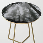 The Dark Forest (Black and White) Side Table Gallery Image 2
