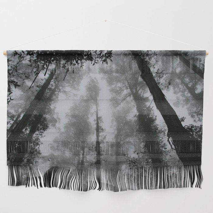 The Dark Forest (Black and White) Wall Hanging Gallery Image 1