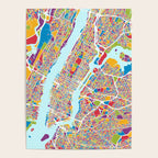 New York City Street Map Poster Gallery Image 4