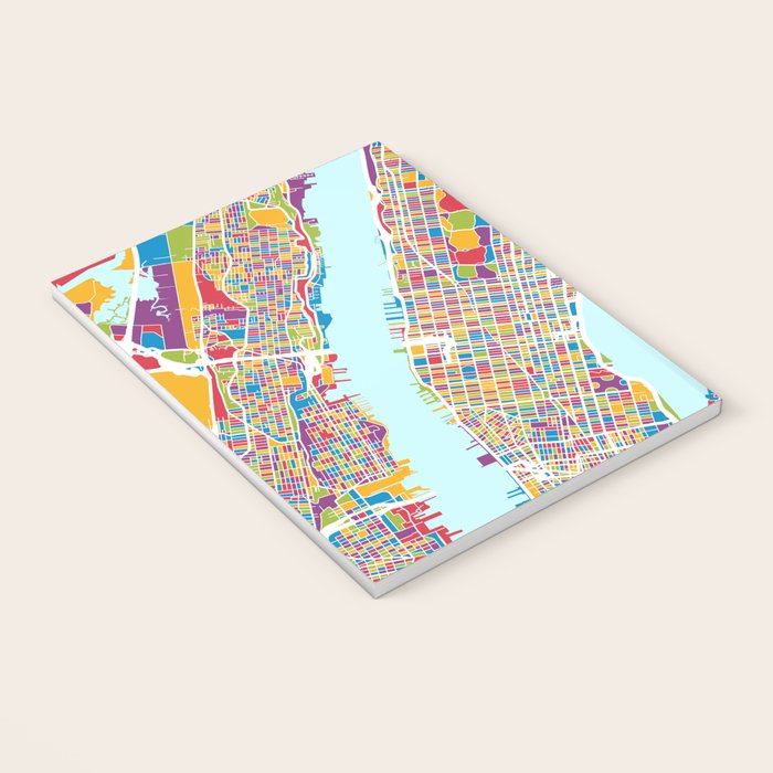 New York City Street Map Notebook Gallery Image 3