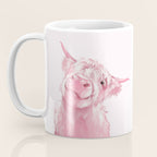 Highland Cow Pink Coffee Mug Gallery Image 3