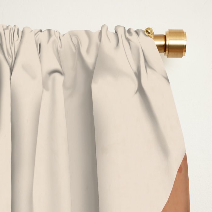 Abstract Art Tropical Leaves 52 Window Curtain Gallery Image 2