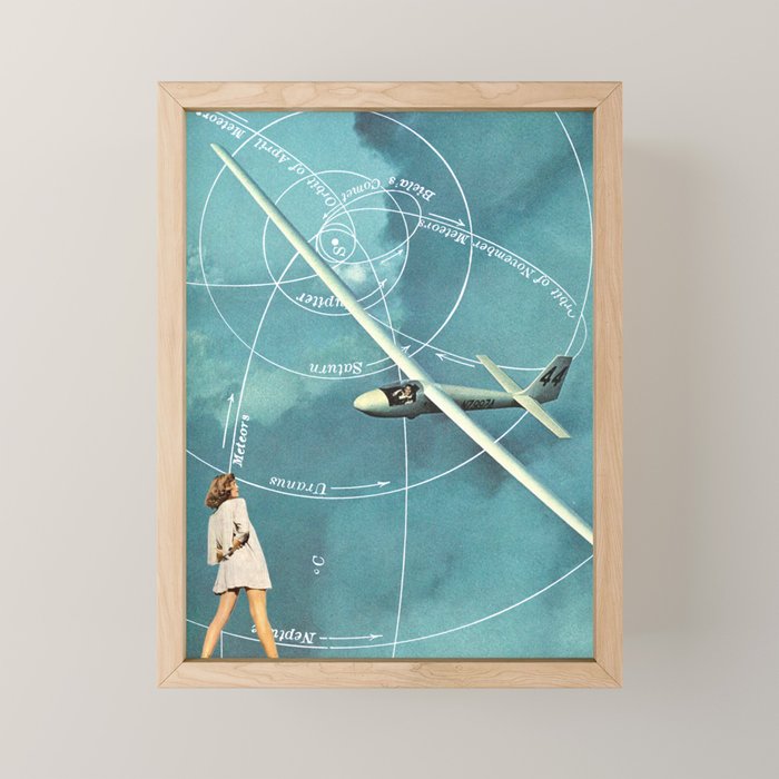 Longing (to travel again) Mini Art Print Gallery Image 1
