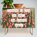 Remember to stop and smell the roses Credenza Gallery Image 1