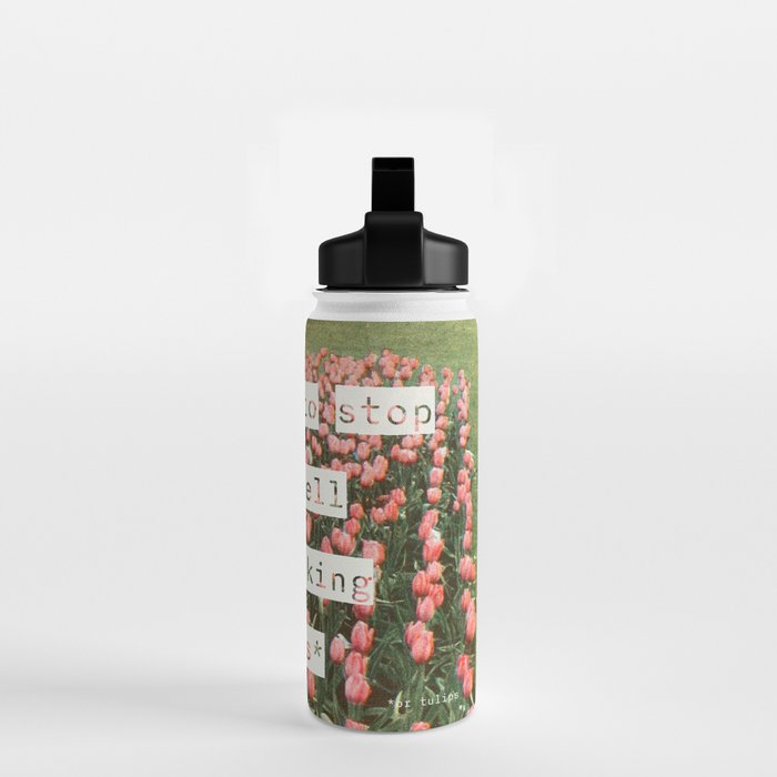 Remember to stop and smell the roses Water Bottle Gallery Image 2
