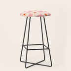 DANG - western style saloon font in retro mod colors (bright pink and orange) Stool Gallery Image 1