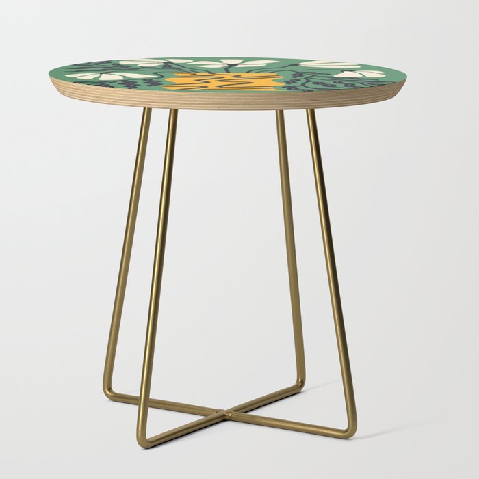 Droopy 80s Flower Vase (green) Side Table Gallery Image 1