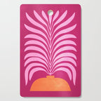 THE VASE 02: Bordeaux Wine Leaves Cutting Board Gallery Image 1