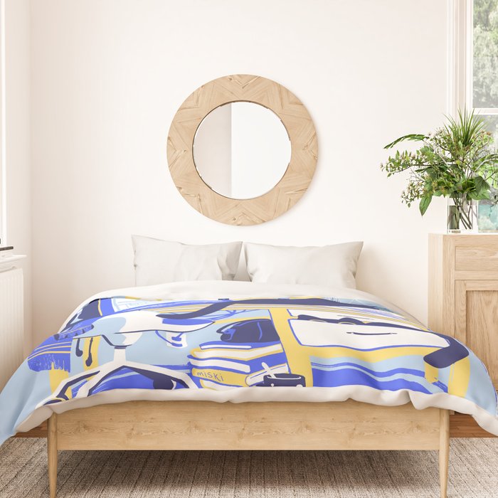 Working From Home Duvet Cover Gallery Image 3