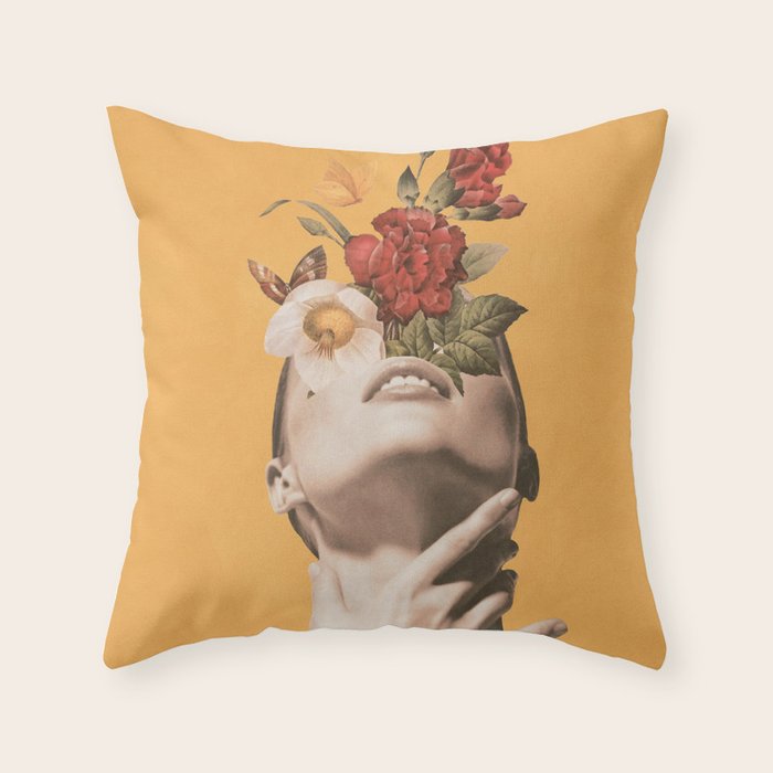 Inner beauty 6 Throw Pillow Gallery Image 1
