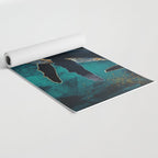 Moonlit Whales Yoga Mat Gallery Image 2