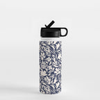 Wild floral strokes I Water Bottle Gallery Image 1