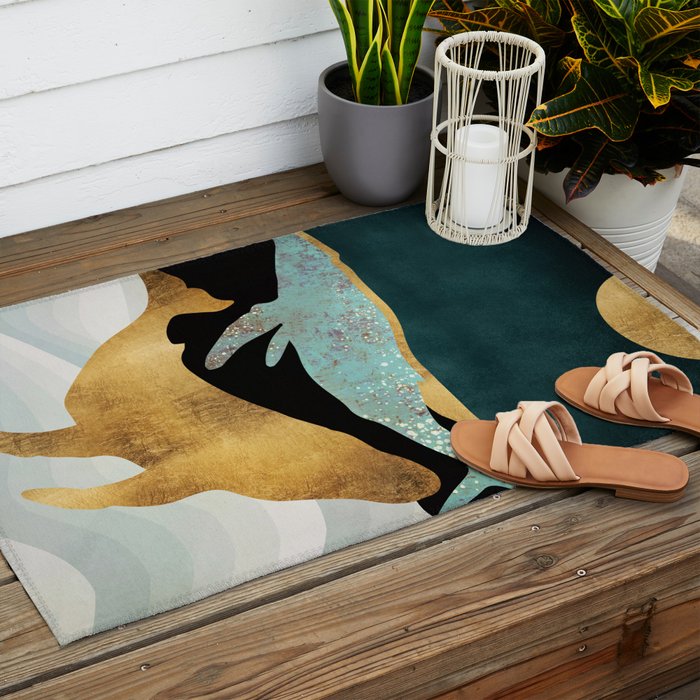 Whale Song Outdoor Rug Gallery Image 2