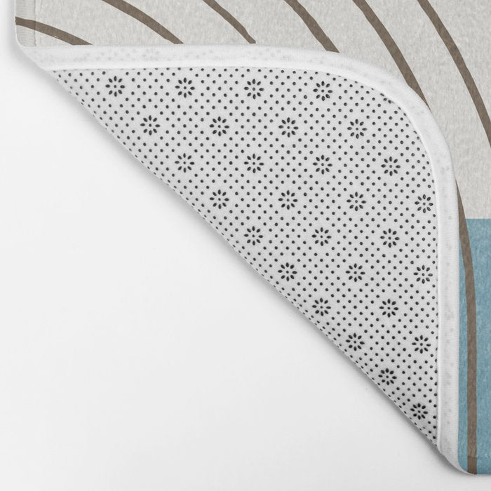 Sunny Ocean Horizon Bath Mat Gallery Image 2