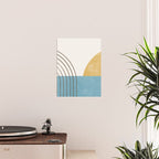 Sunny Ocean Horizon Poster Gallery Image 2